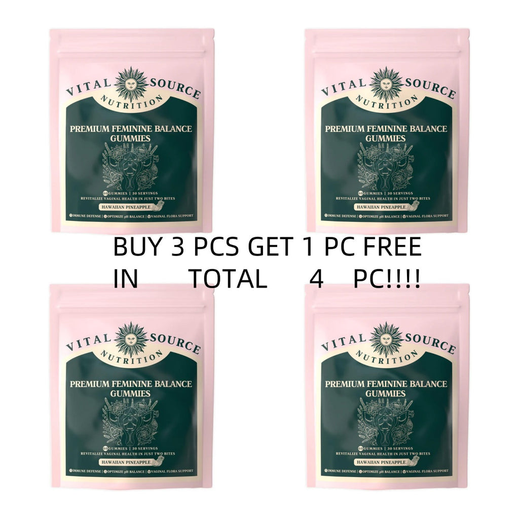 Feminine Balance Gummies for Women - Probiotic & Vitamin C Support for Intimate Health & Immunity