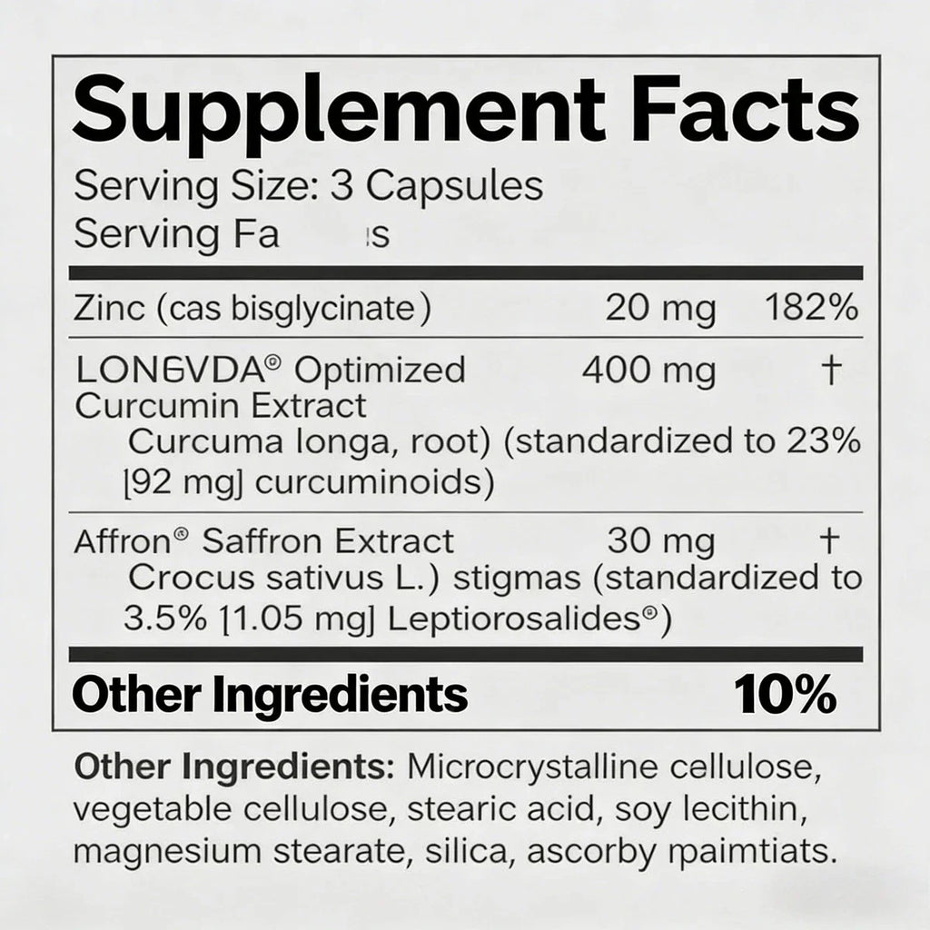 Happy Saffron Plus by BrainMD,Clinically Studied for Positive Mood-Shop