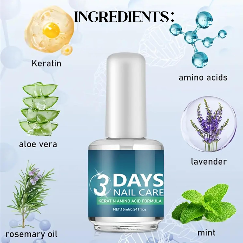 💕ROZINO 3 Days Nail Care Formula
